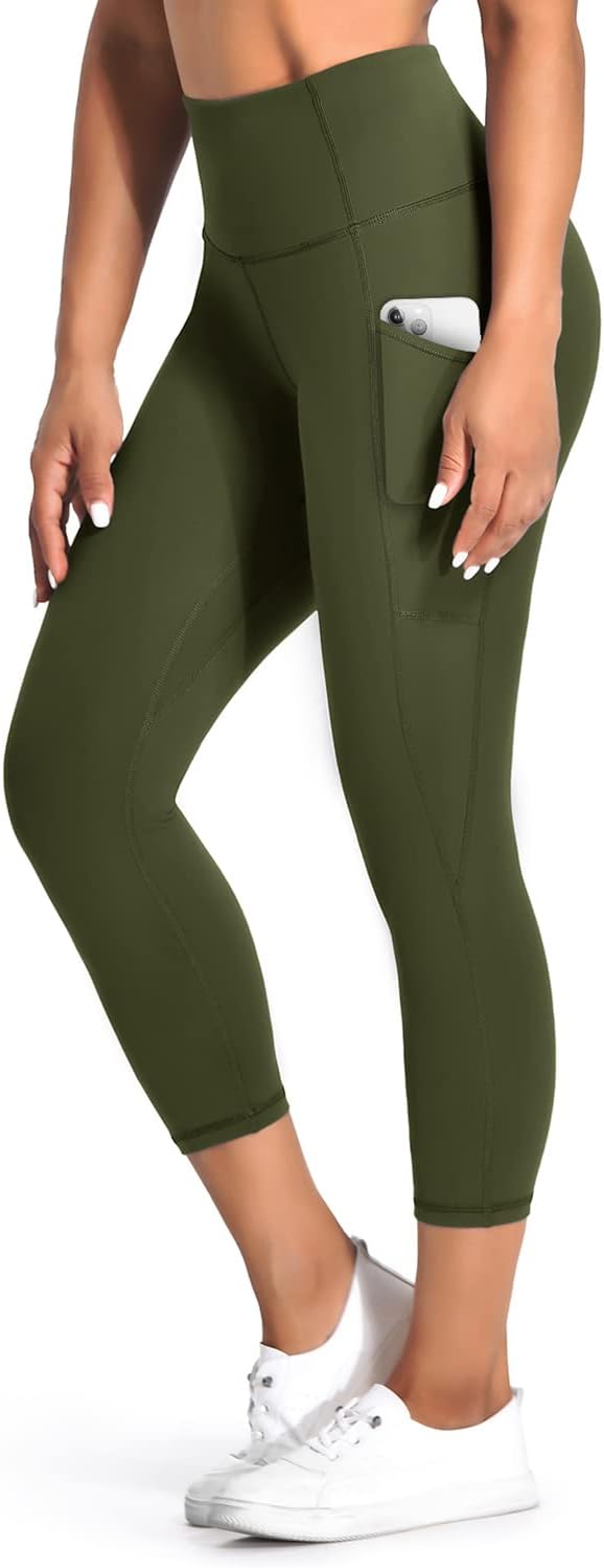 Thumbnail 5 de DESOL Sport Leggings Damen Capri 3/4 High Waist mit Seitentaschen (blickdicht)
