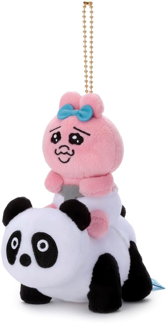 Detalle de タカラトミーアーツ 可哀想に!メルヘンランド ぬいぐるみマスコット パンダカーとおぱんちゅ・高さ約15cm
