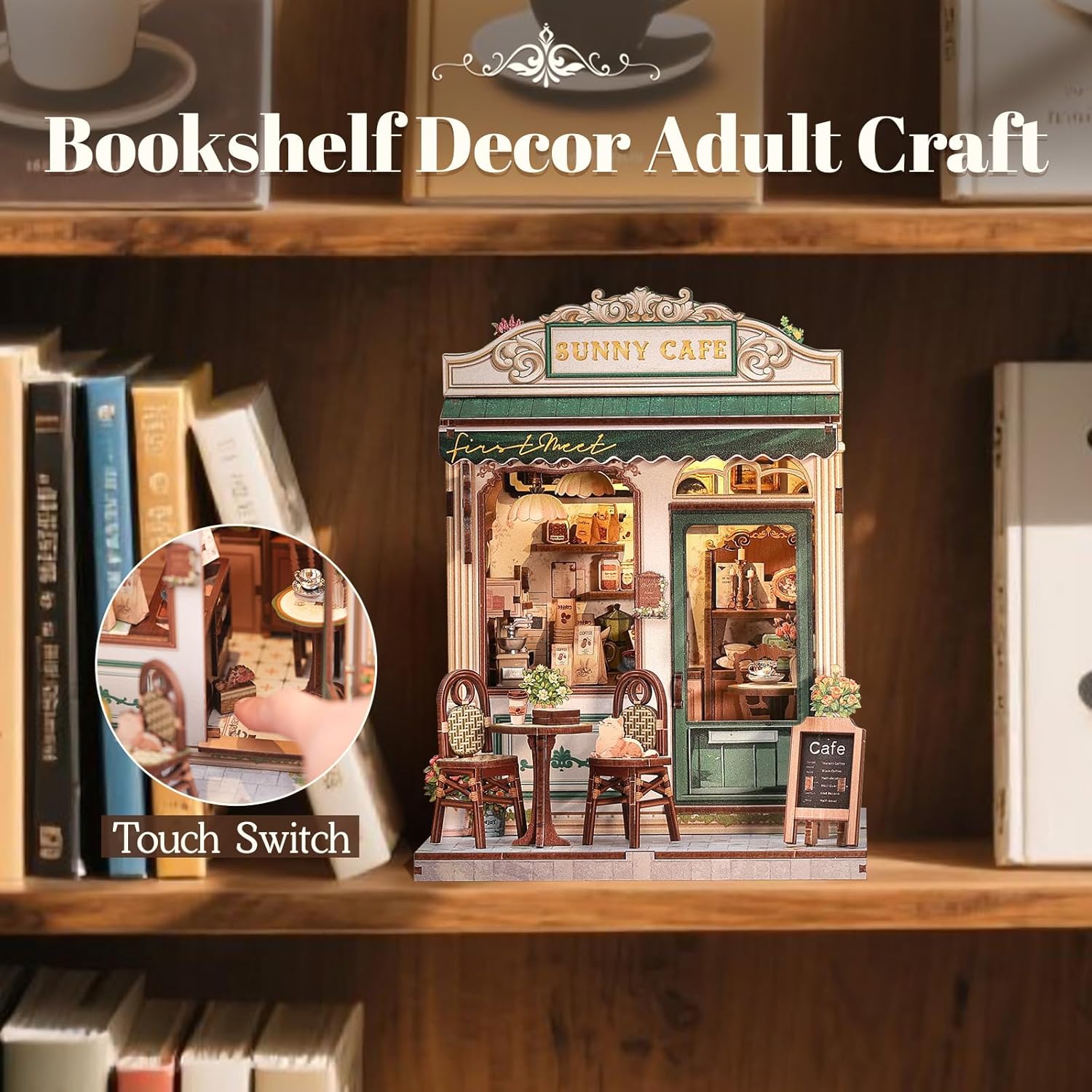 Thumbnail 4 de Fsolis Book Nook Kit Sunny Café