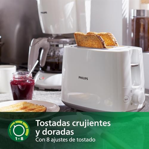 Thumbnail 3 de Philips Tostadora Daily Collection HD2581/00: 2 Ranuras, 8 Ajustes y Elevación Alta
