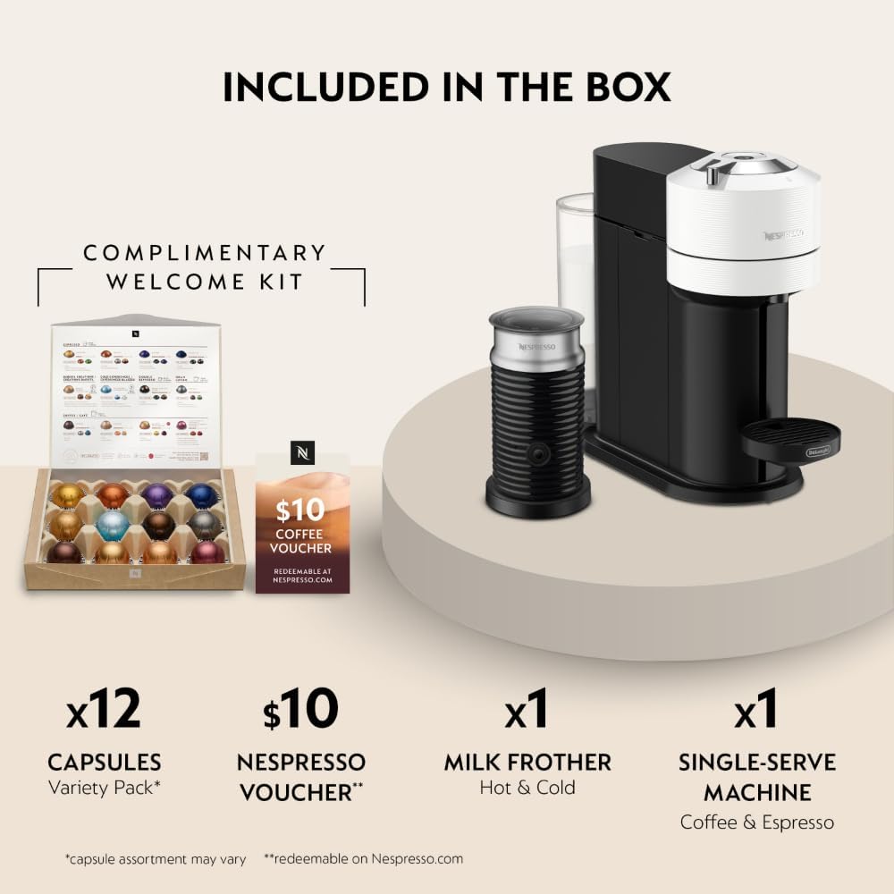 Thumbnail 2 de Nespresso Vertuo Next by De'Longhi White
