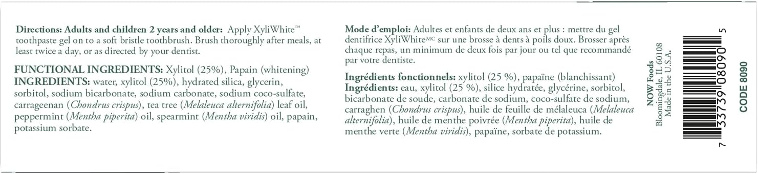 Thumbnail 4 de Now Xyliwhite Gel Dentifricio alla Menta – 180 g