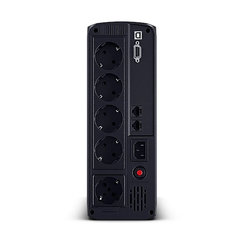 Detalle 2 de CyberPower VP1200ELCD-DE: SAI UPS de 1200VA / 720W para protección fiable en hogar u oficina