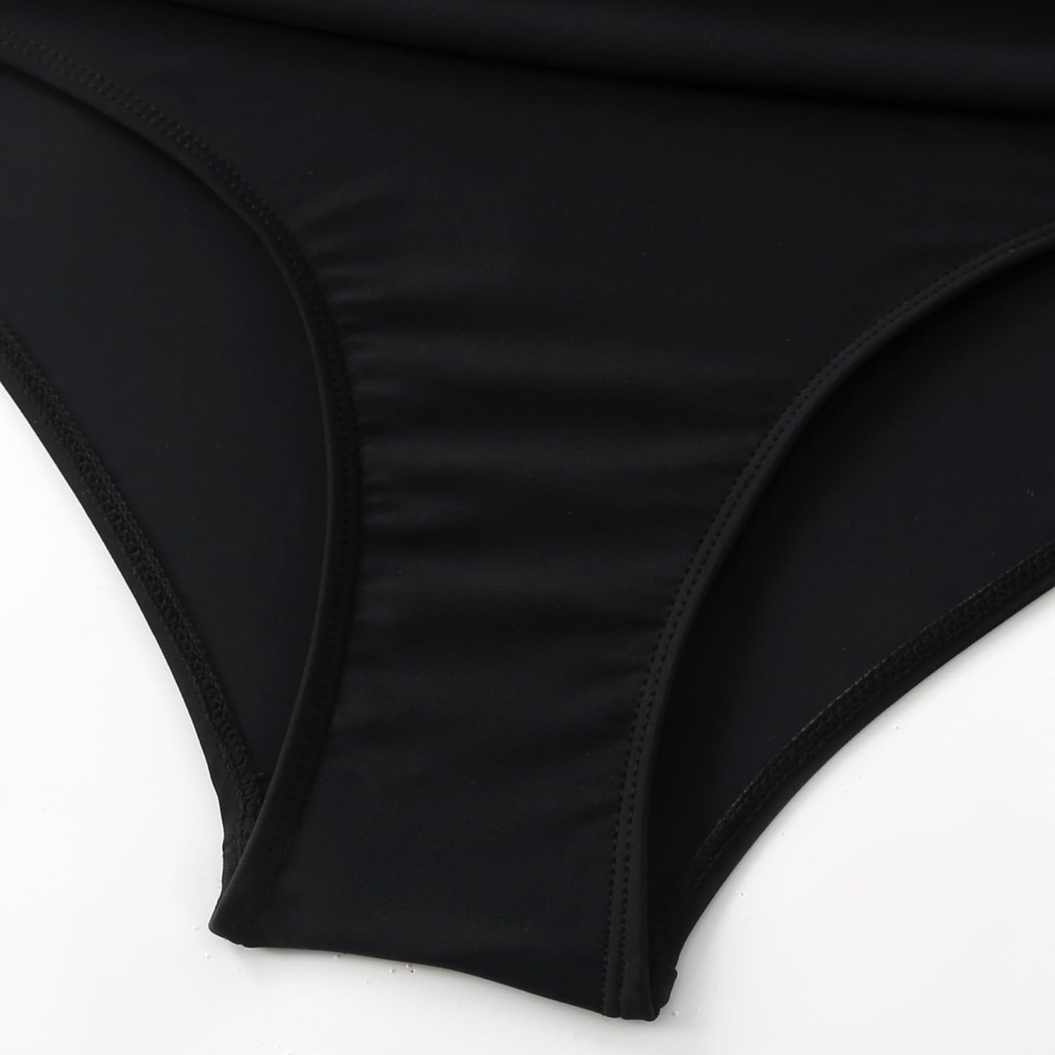 Thumbnail 6 de LA ORCHID Damen Badeanzug Bauchweg Push-Up Einteiler – High Waist, V-Ausschnitt, Rückenfrei