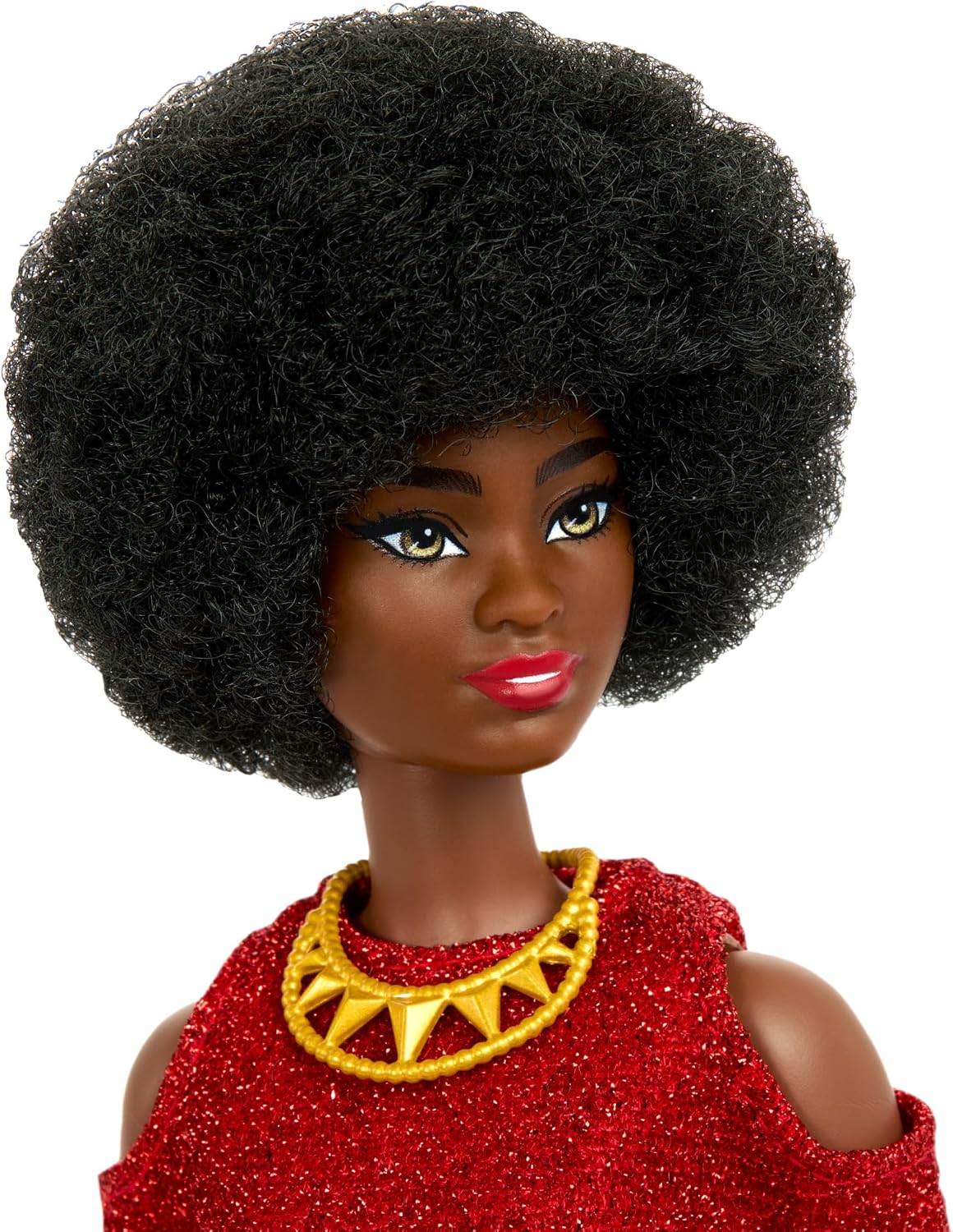 Detalle de Barbie Fashionistas N.221 💃 Muñeca con estilo años 80 +3 Años