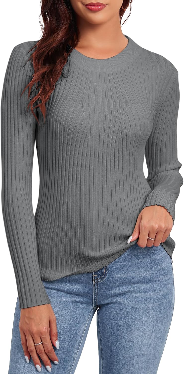 Detalle de Famulily Round Neck Sweater Jumpers for Women