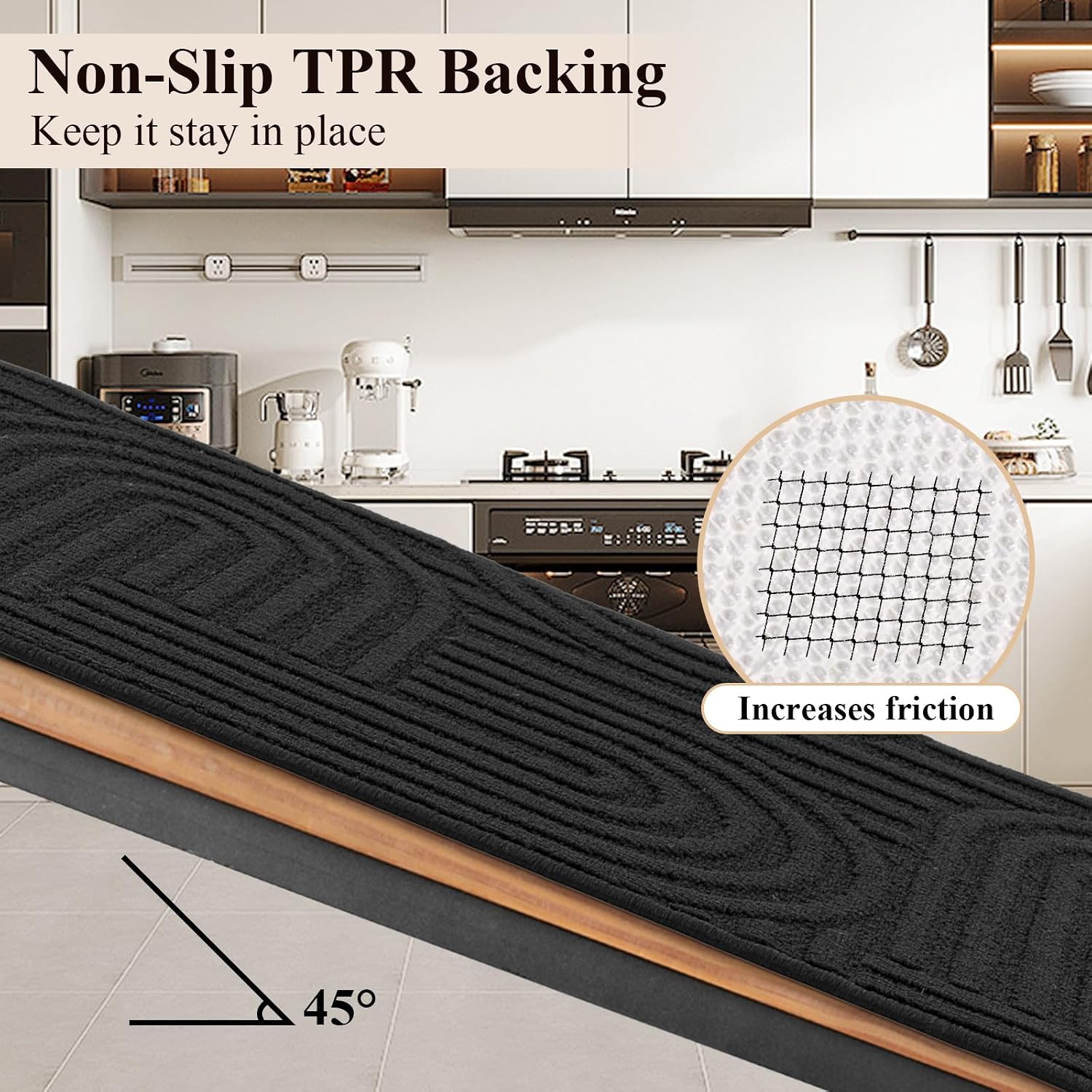 Detalle de U'Artlines Kitchen Mats Set of 3