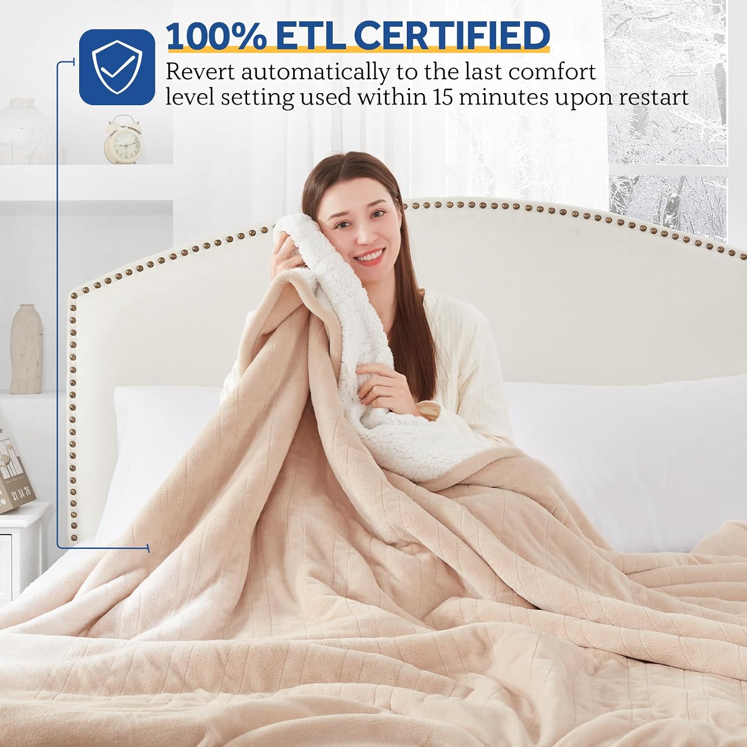 Thumbnail 4 de Sealy electric blanket queen size