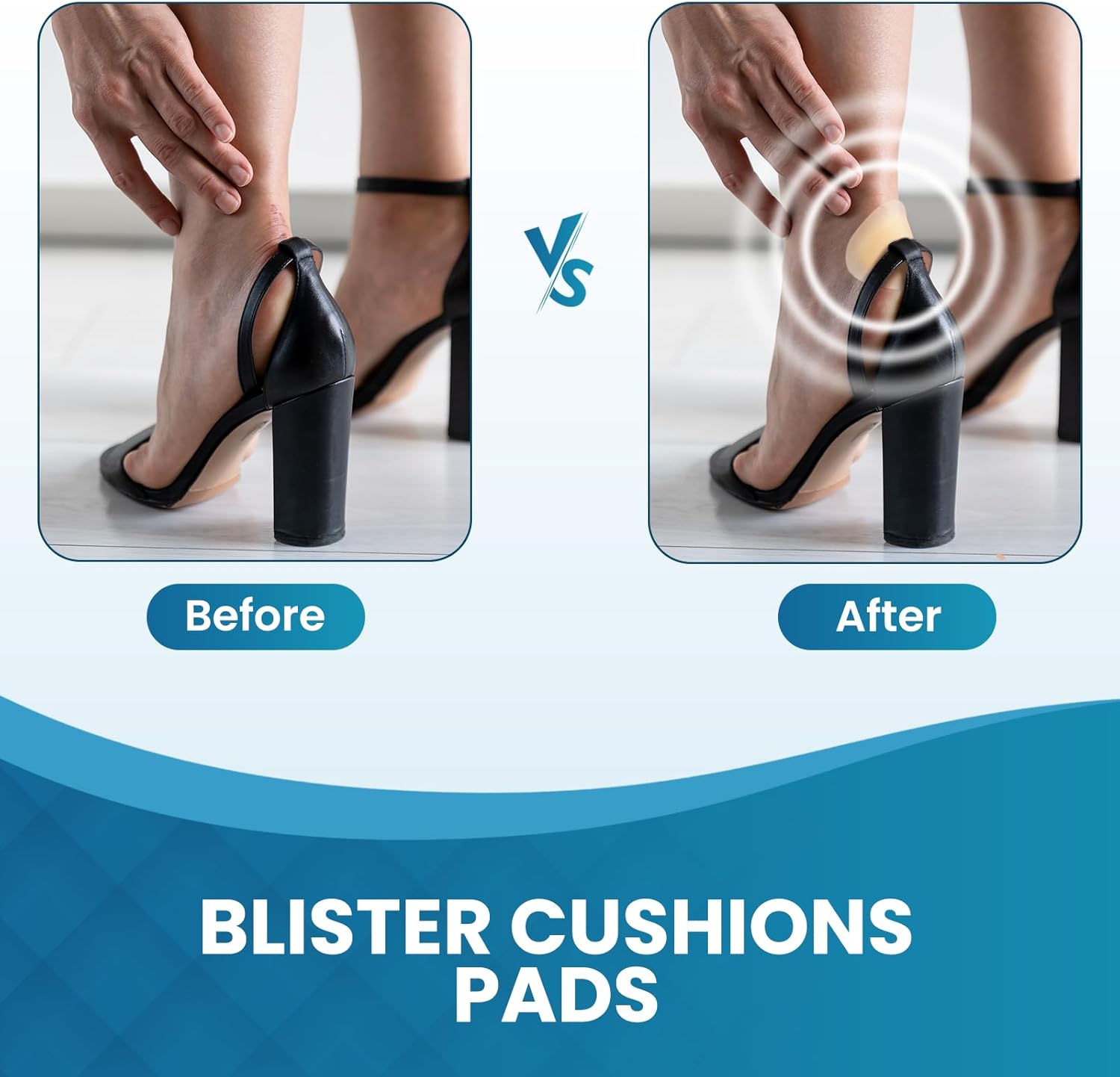 Detalle de Gel Pansement Ampoule – Pansements hydrocolloïdes pour les pieds (21 pièces)