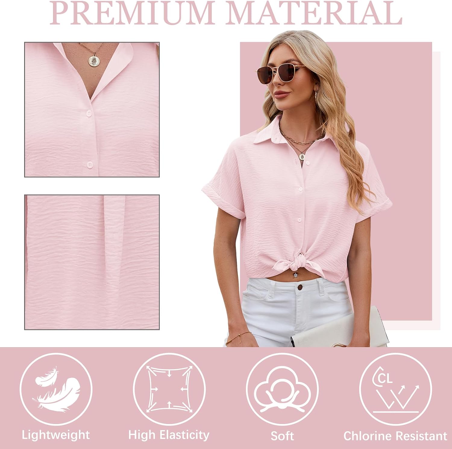 Thumbnail 3 de Decorie chemisier blouse femme été chic