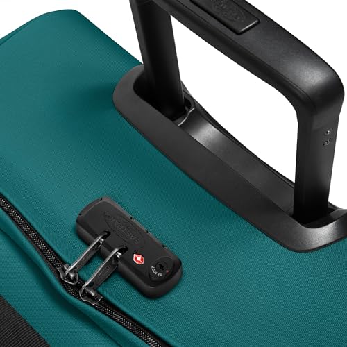 Detalle 2 de Eastpak Tranverz S Valise cabine 42L – Peacock Green, bagage à main à roulettes