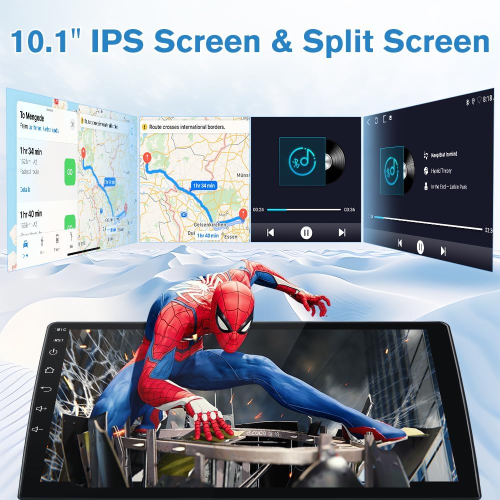 Detalle 2 de Vratzn 10 Inch Car Radio with CarPlay