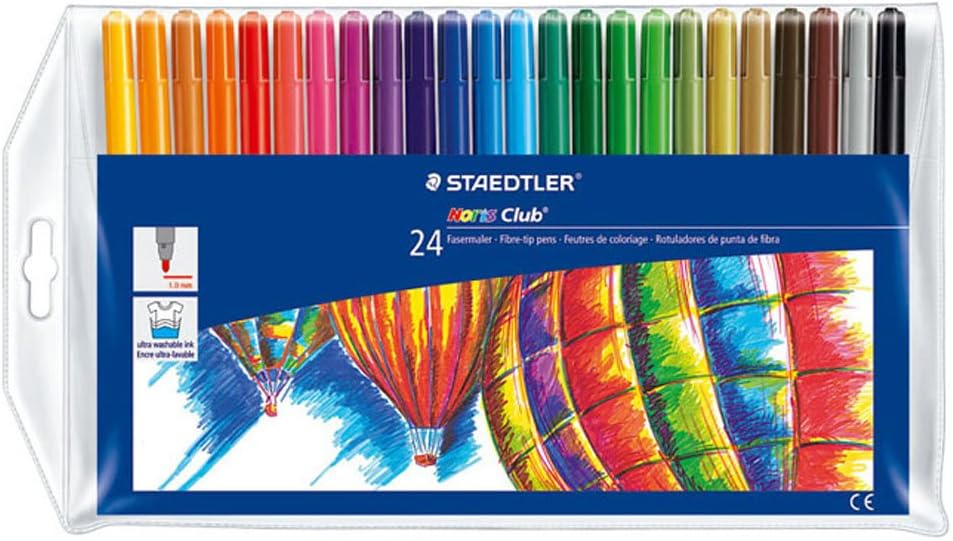 Thumbnail 6 de STAEDTLER 325 C144 Noris Club Fasermaler Schulbox – 144 Stück im Boxkarton