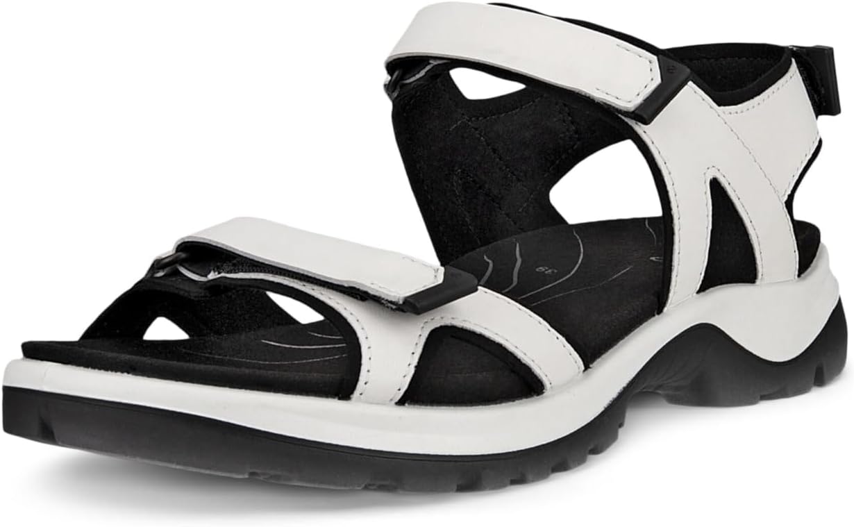 Detalle de ECCO Damen OFFROAD YUCATAN Sandalen – Individuell anpassbare Outdoor-Sandalen mit Komfort