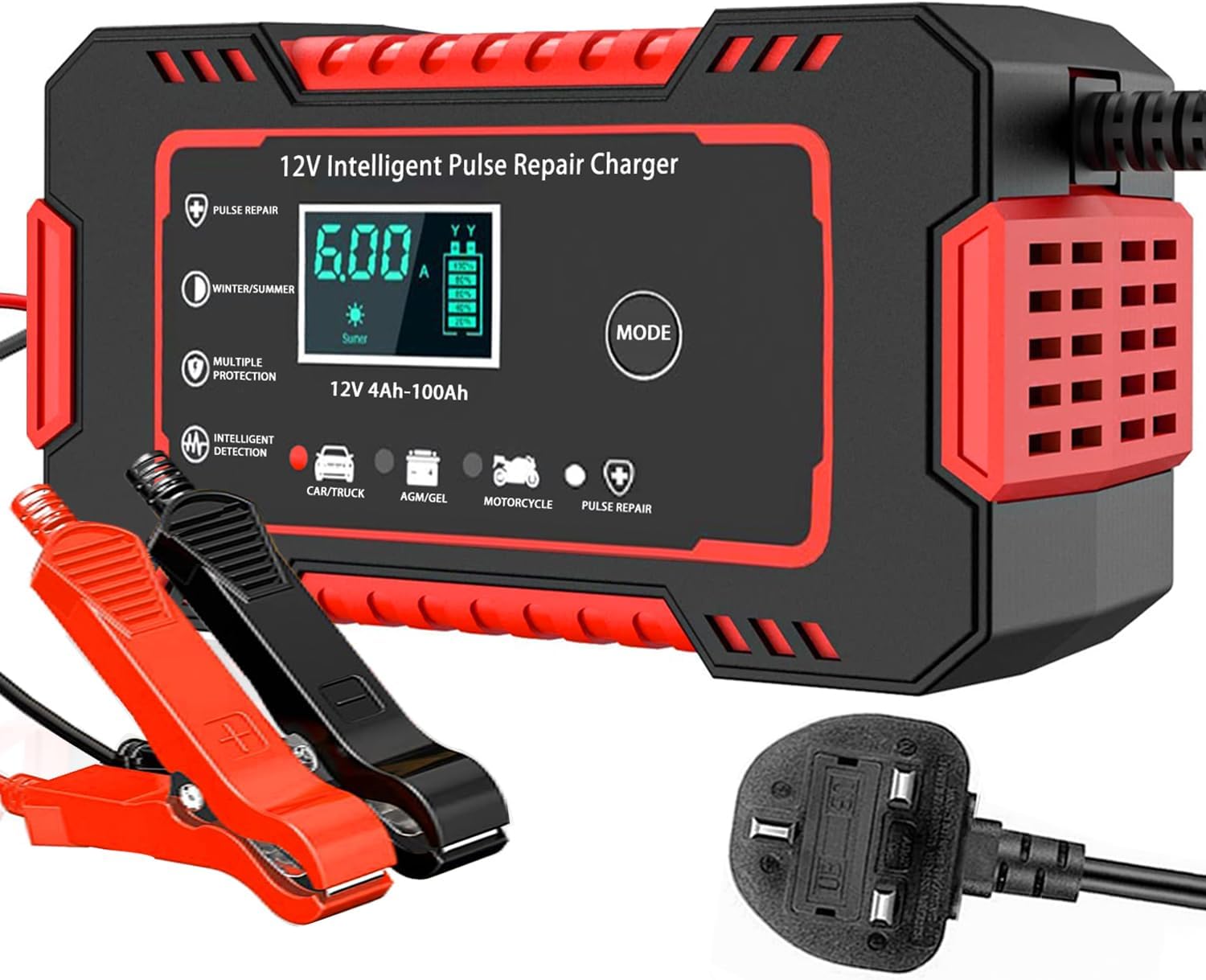 Detalle de 12V 6Amp Smart Car Battery Charger