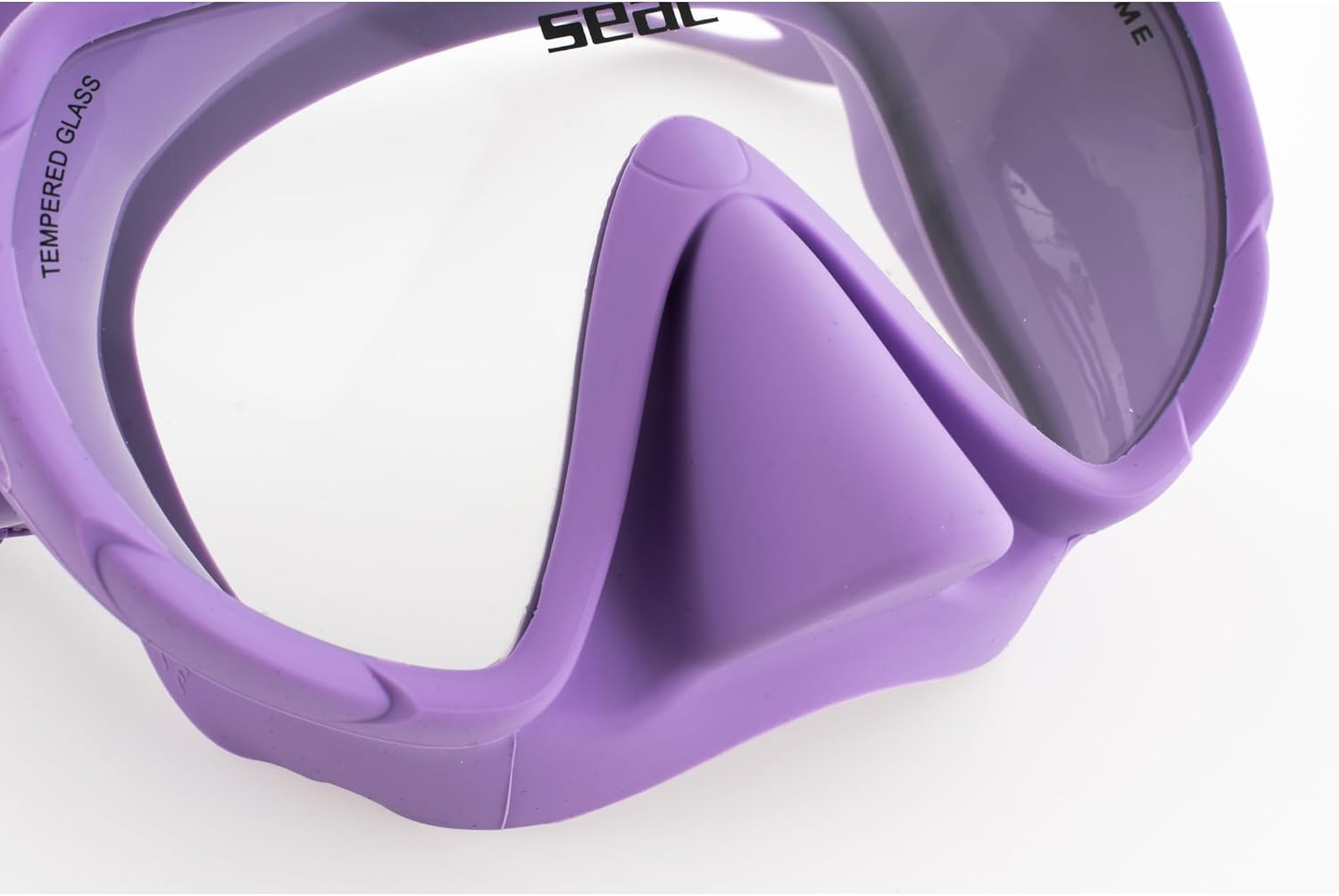 Thumbnail 6 de SEAC X-Frame masque de plongée sans cerclage en silicone, mono-hublot en verre trempé