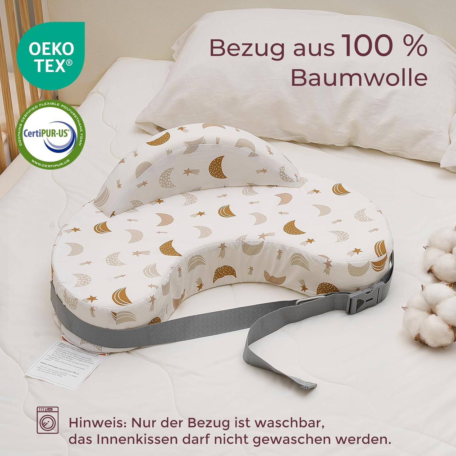 Thumbnail 6 de Momcozy Stillkissen Sicherheitsstütze 57,4 cm