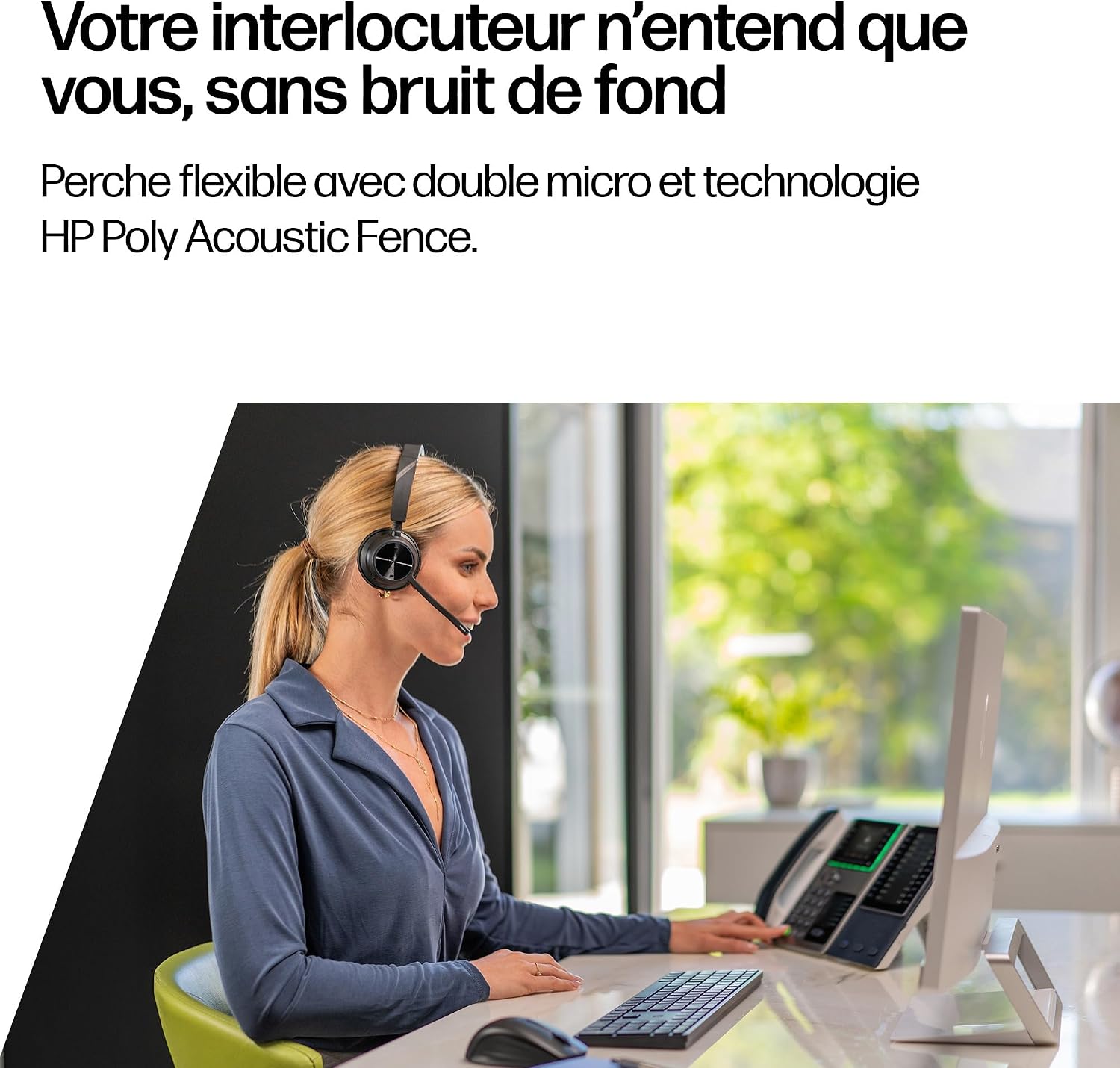 Detalle 2 de Poly Voyager 4310 UC micro-casque 24 h