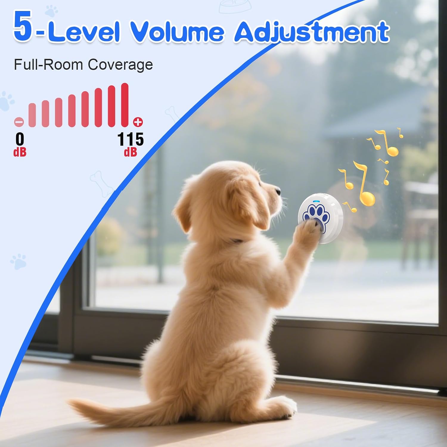 Thumbnail 5 de ChunHee Smart Dog Bells 28 Ringtones 0-115dB