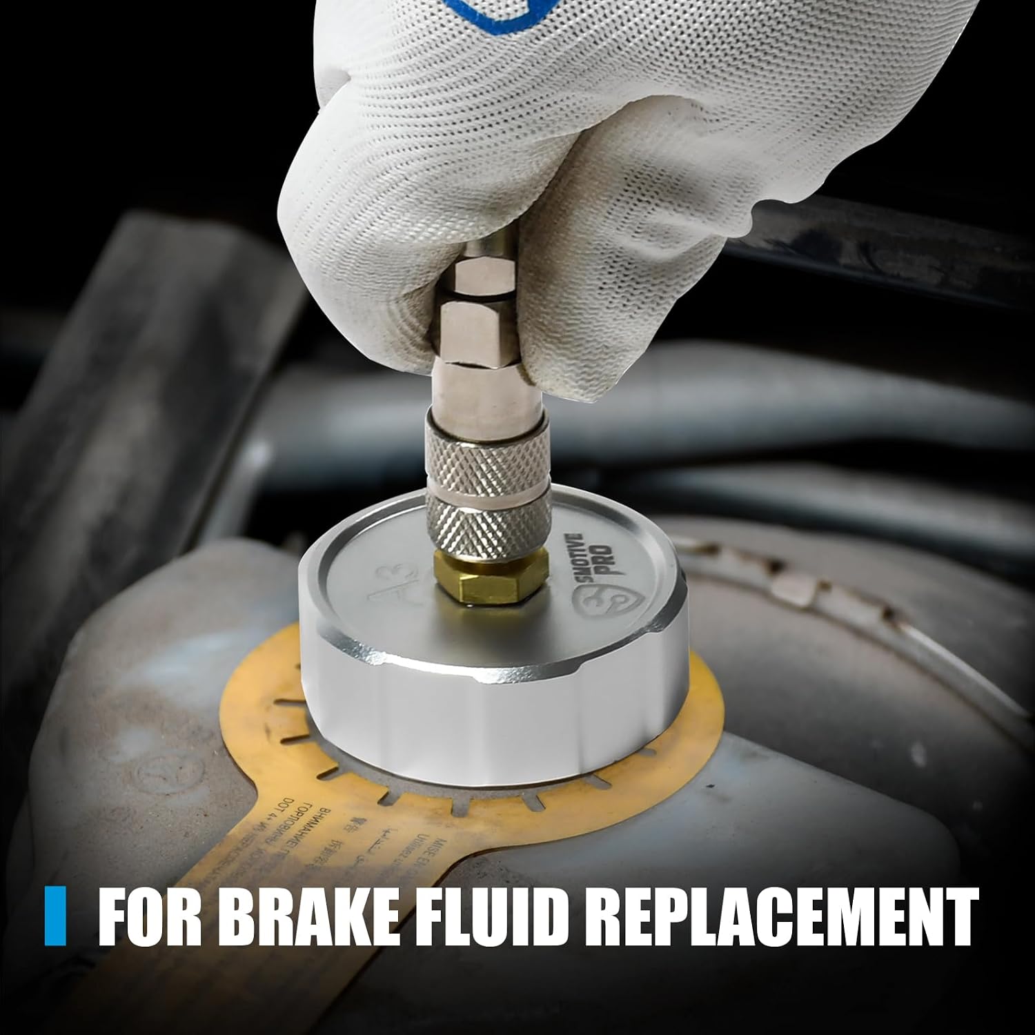 Detalle de SMOTIVEPRO E20 Aluminum Brake Bleed Adapter for European Cars
