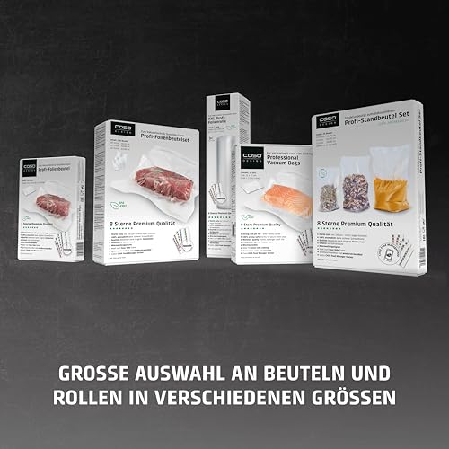 Thumbnail 7 de CASO 8 Sterne Profi-Vakuumfolienrollen 20 x 600 cm – 2 Rollen, BPA-frei, 150 µm