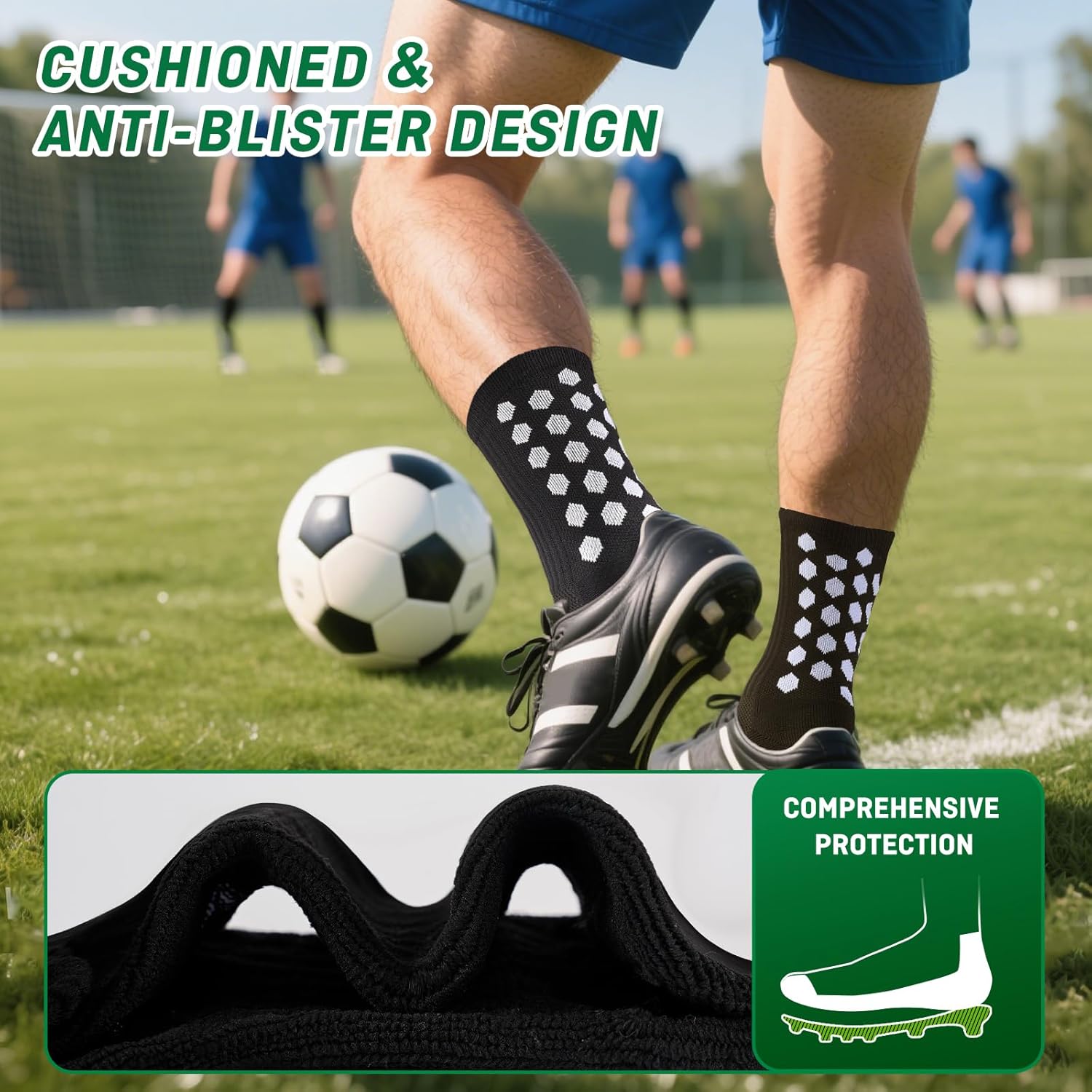 Thumbnail 4 de Niofind Football Grip Socks 3 Pairs