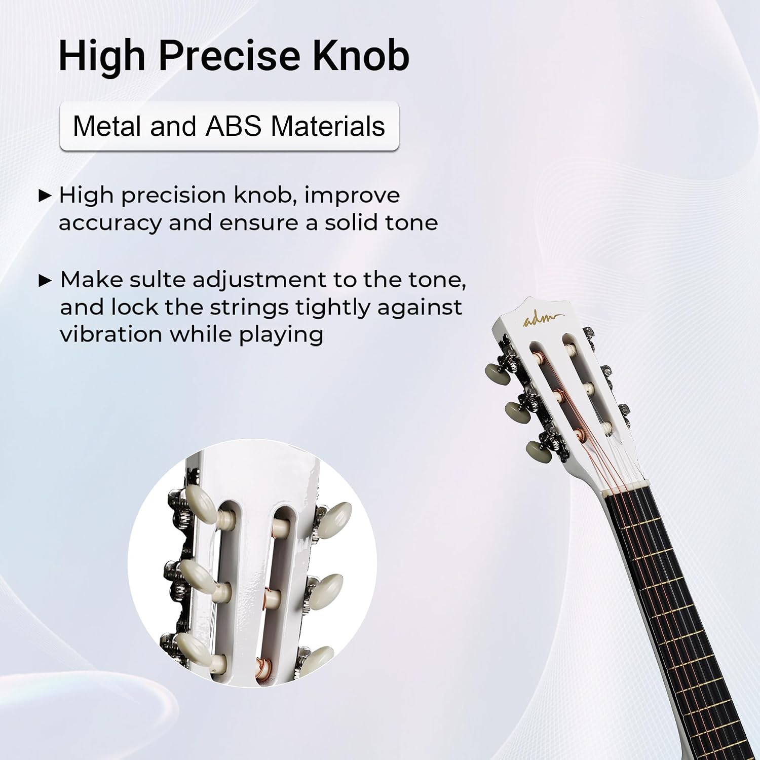 Thumbnail 5 de ADM Beginner Acoustic Classical Guitar, 30-Inch