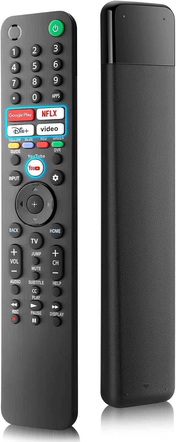 Detalle de Universal Remote Control for Sony Bravia XR Full Array TV – 5 Shortcut Buttons, No Setup Required