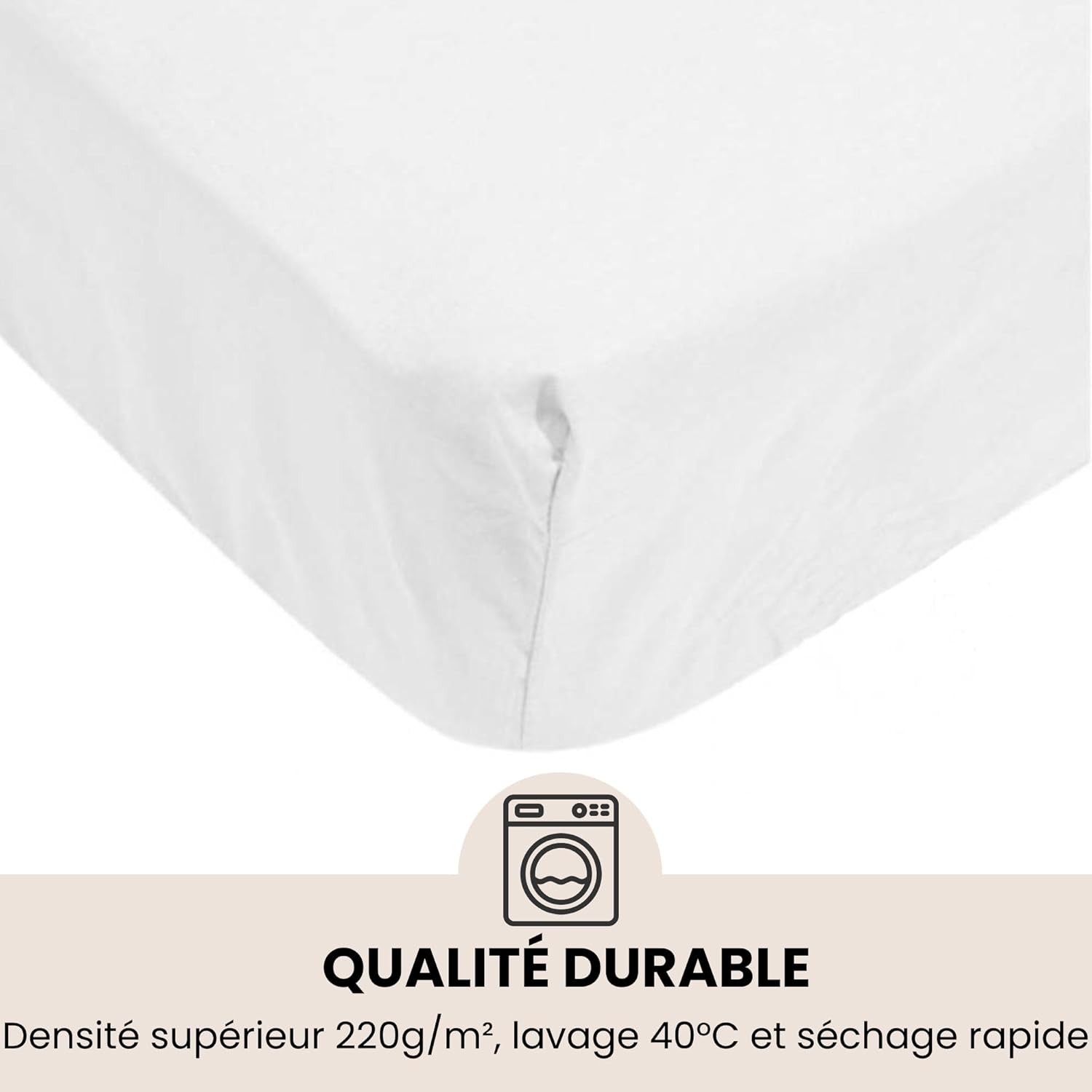 Detalle de TROIS KILOS SEPT protège matelas bébé 70 x 140 cm imperméable et alèse en éponge
