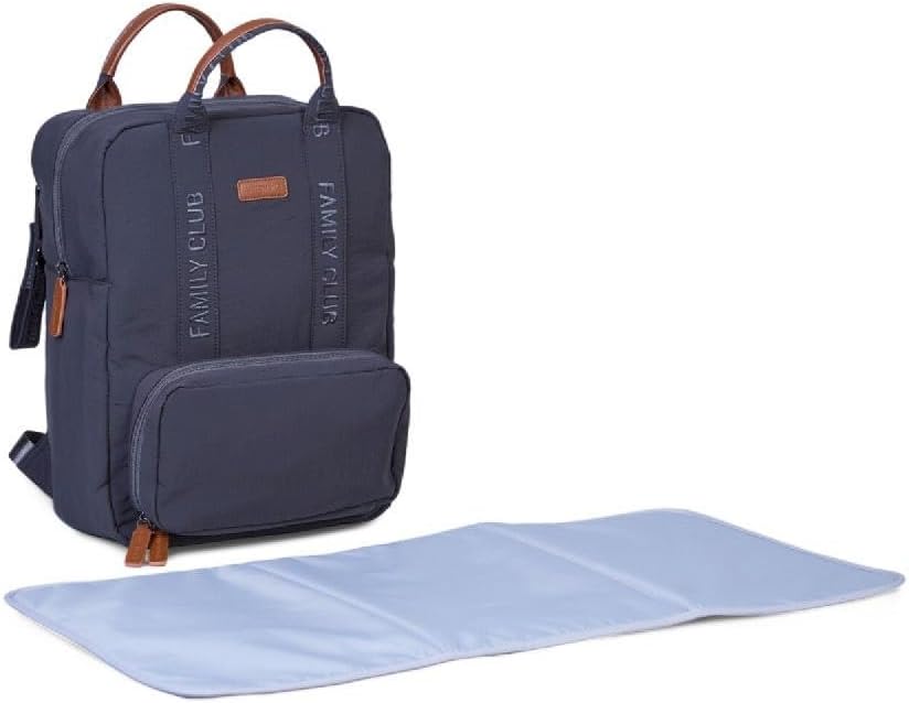 Detalle 2 de Childhome Zaino fasciatoio Family Bag Club – Grande capacità, 3 in 1, grigio