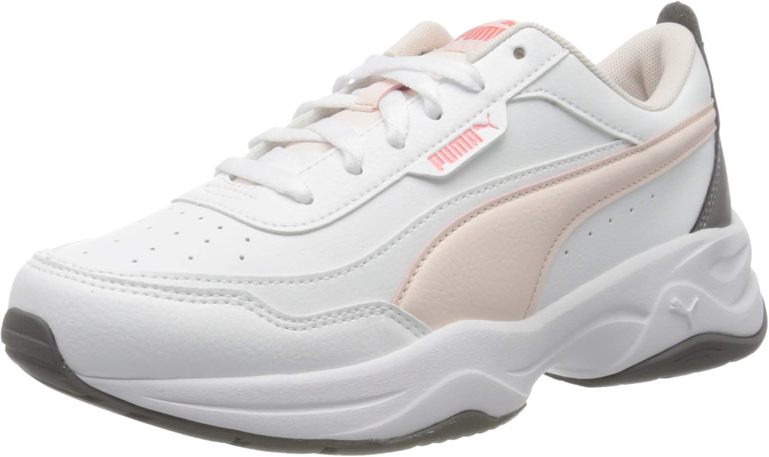 Detalle de PUMA Cilia Mode Sneaker Donna - Bianco Argento, 38 EU