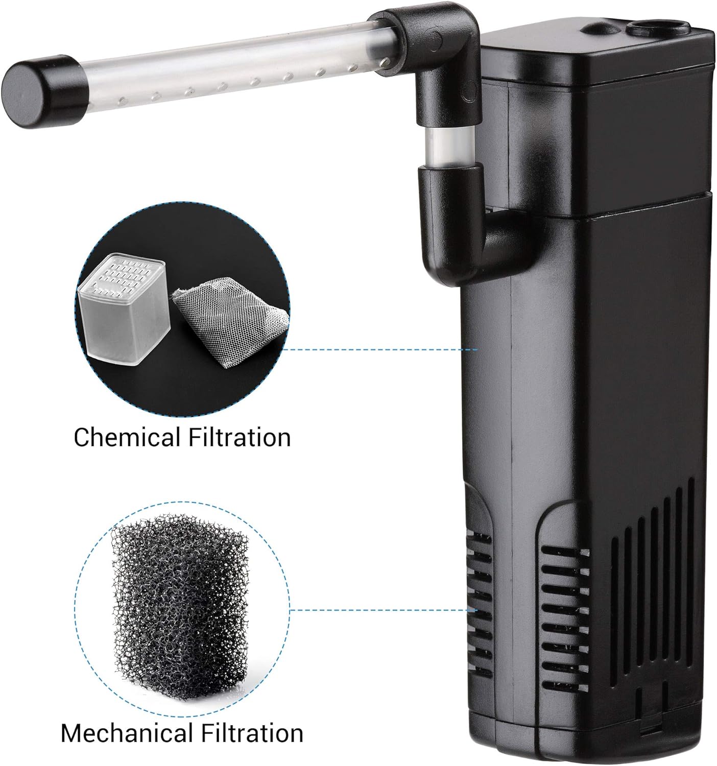 Thumbnail 6 de NICREW Fish Tank Filter 20–40L internal aquarium filter 🐠