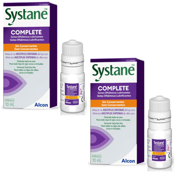 Detalle 2 de Systane Complete Gotas Oftálmicas lubricantes 2x10 ml