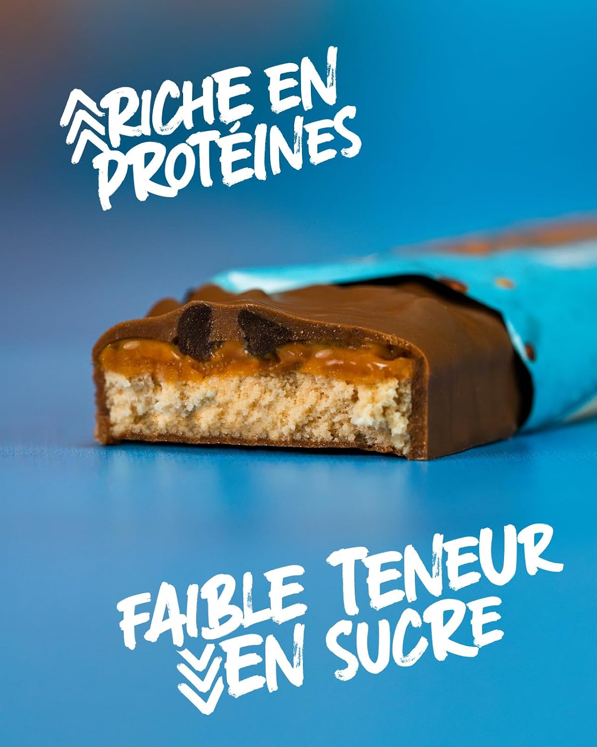 Detalle 2 de Grenade Barre Hyperprotéinée à Faible Teneur en Glucides – Chocolate Chip Cookie Dough, 12 x 60 g