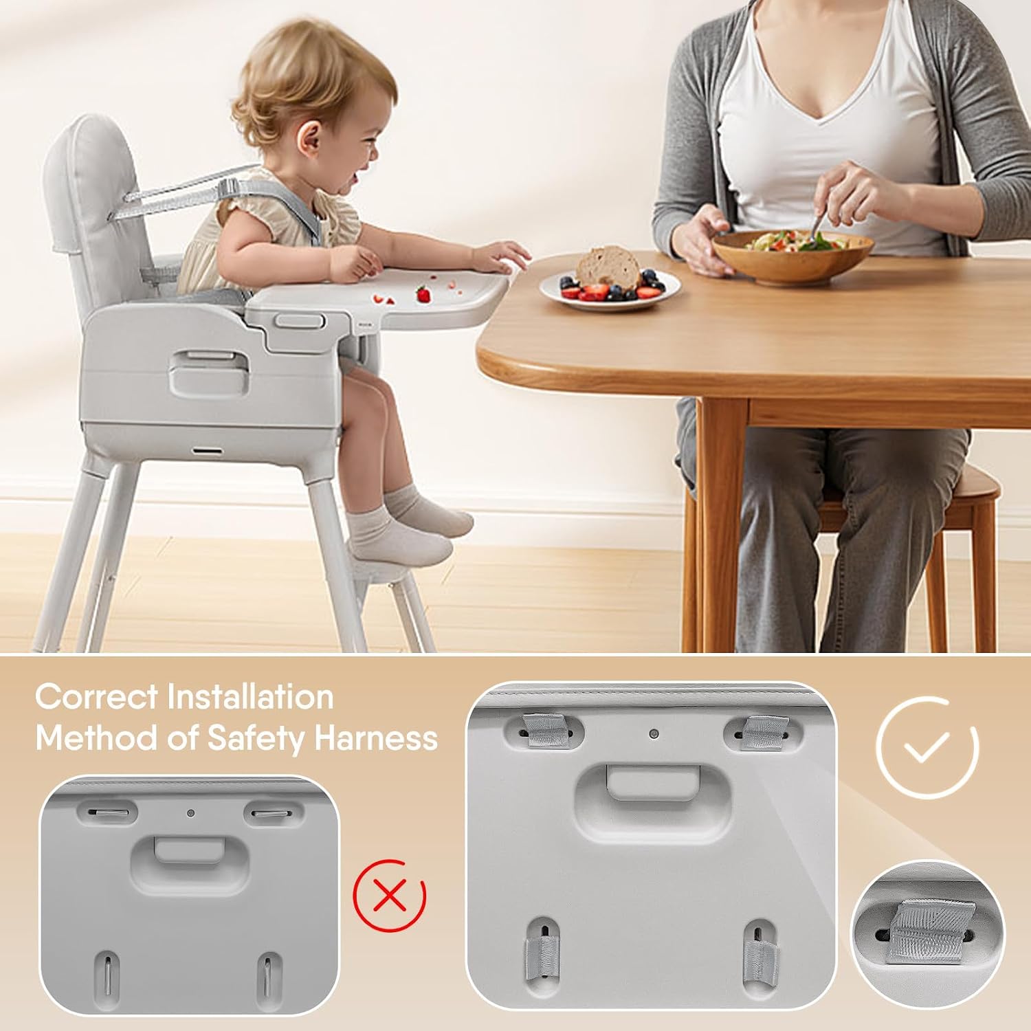 Thumbnail 6 de Obee Odee Portable Baby High Chair