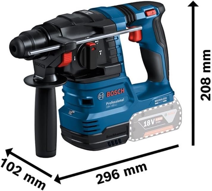 Thumbnail 1 de Bosch Professional 18V System perforateur sans-fil GBH 18V-22 (SDS Plus) avec GDE 18V-12 et L-BOXX
