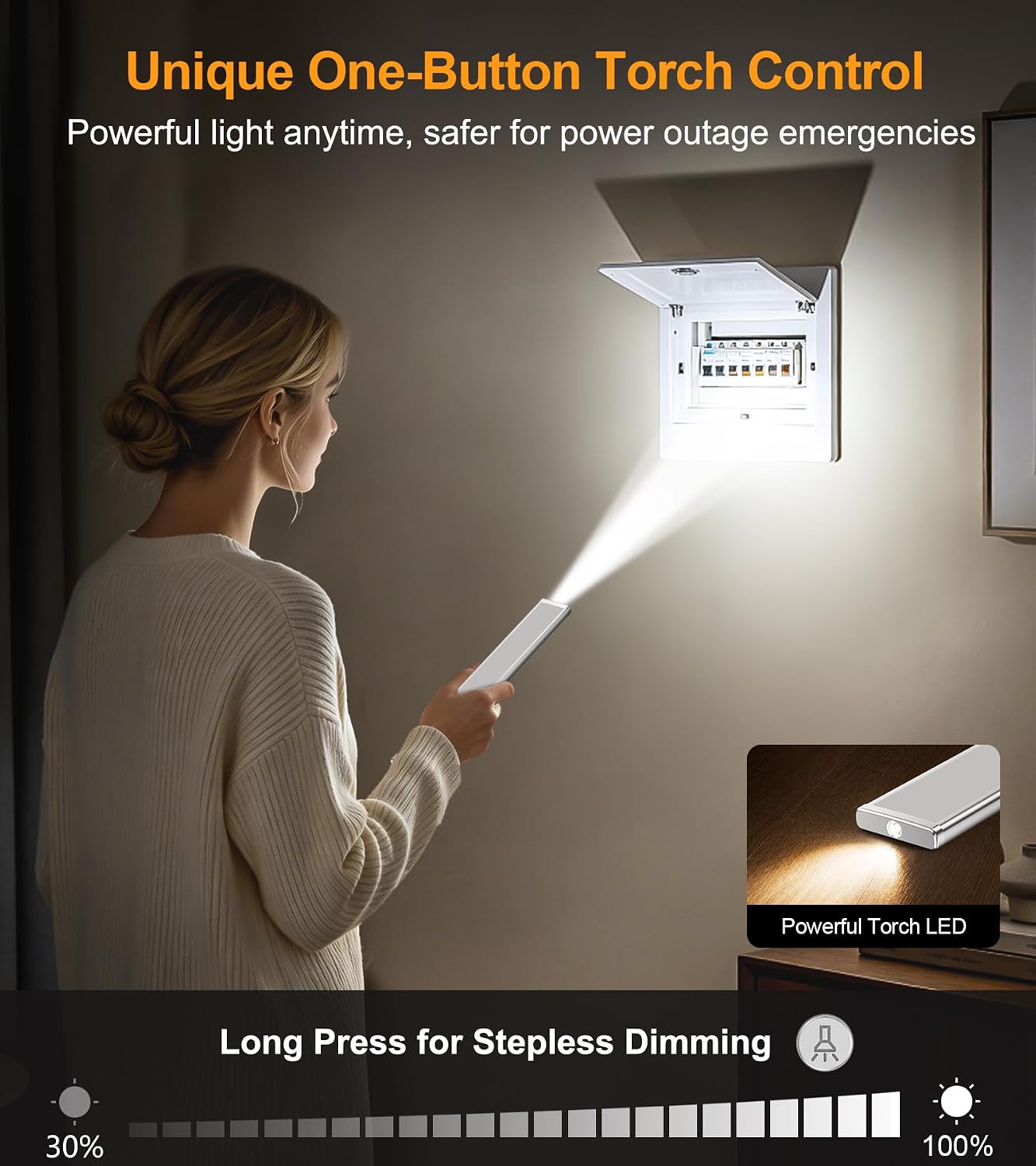 Thumbnail 5 de Gritin 2026 Gen 2 Under Cabinet Light with Torch Mode