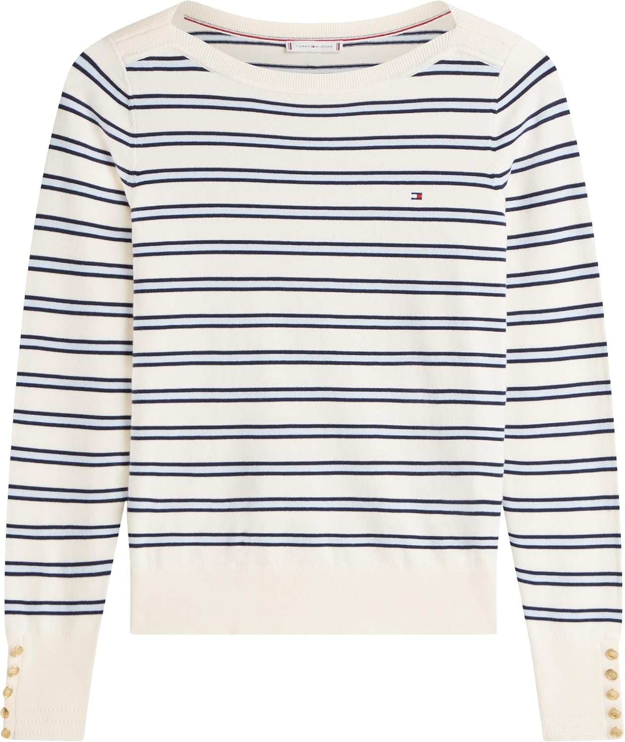 Thumbnail 5 de Tommy Hilfiger Pull femme en maille — chic intemporel et confort soigné