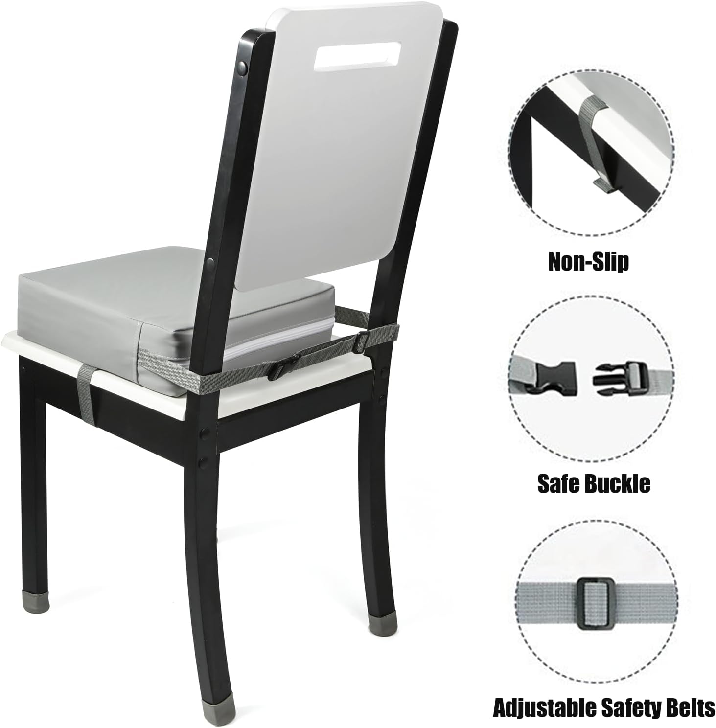 Detalle de PandaEar Toddler Booster Seat for Dining Table (portable highchair booster cushion)