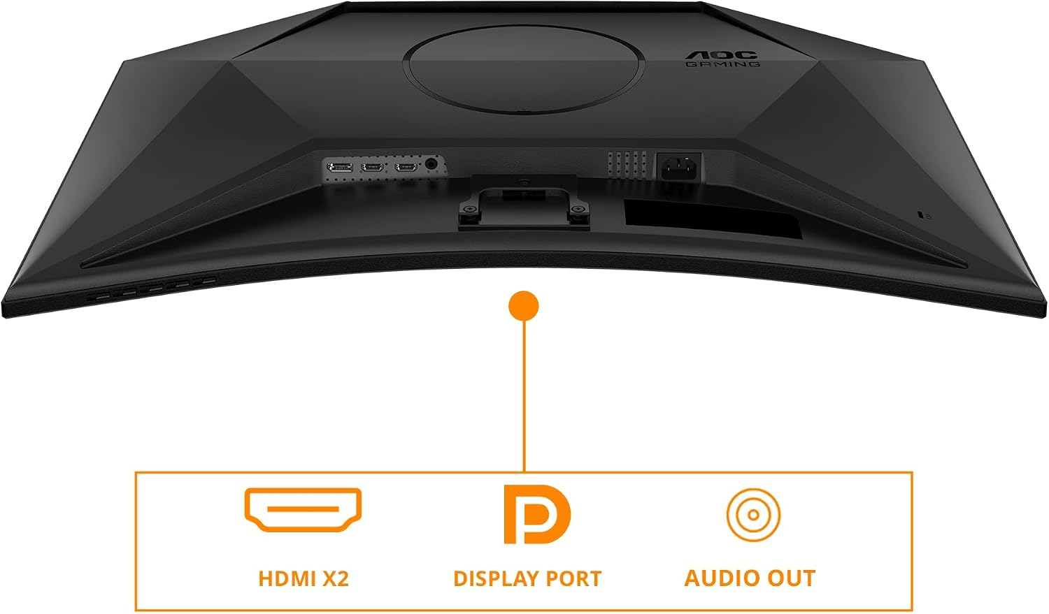 Detalle 2 de AOC CQ32G4VE 32 Inch QHD 180Hz Monitor