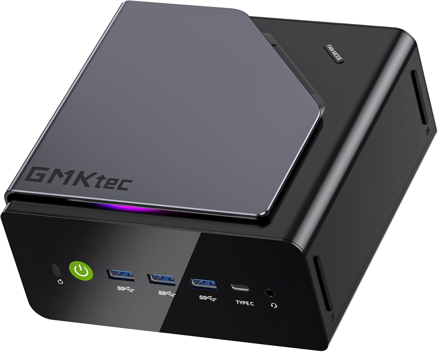 Detalle de GMKtec K15 AI Mini PC: Ultra-Efficient Performance for Multi-Display Tasks