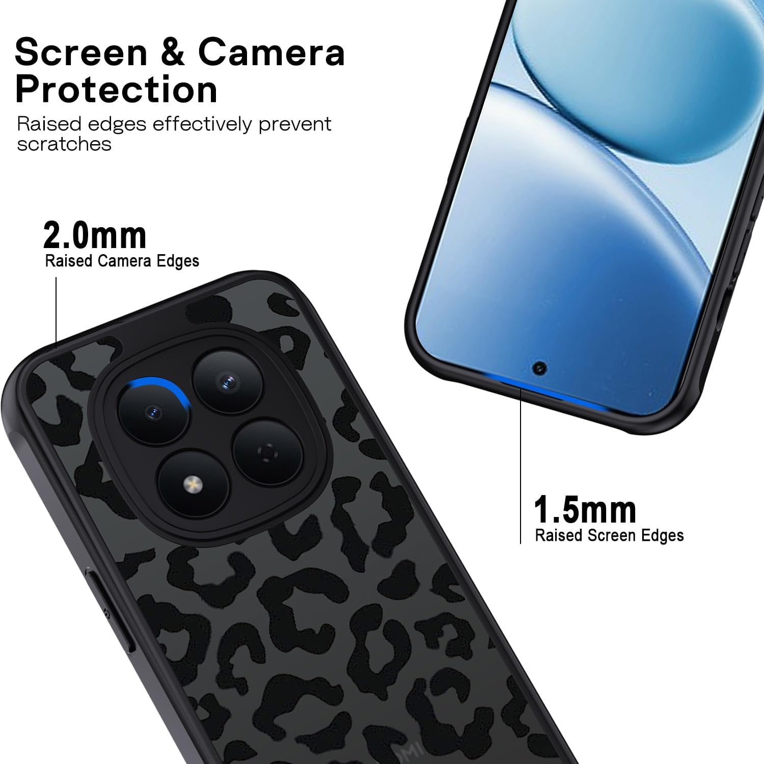 Thumbnail 4 de XTCASE Redmi Note 15 Pro Plus Coque léopard 🐆