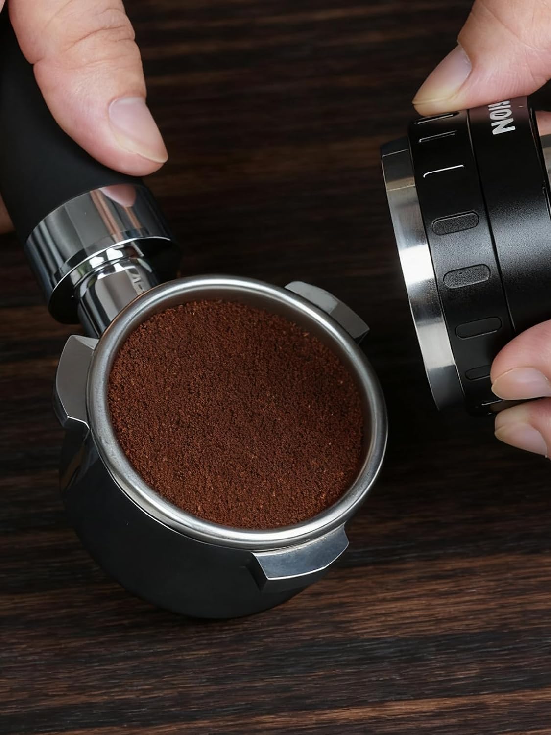 Detalle 2 de LAOION Espresso Distributor and Tamper 53.3mm