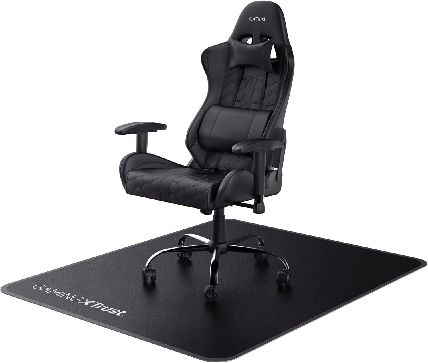 Thumbnail 6 de Trust Gaming GXT 715 tappetino per sedia 99 x 120 cm in superficie dura, nero