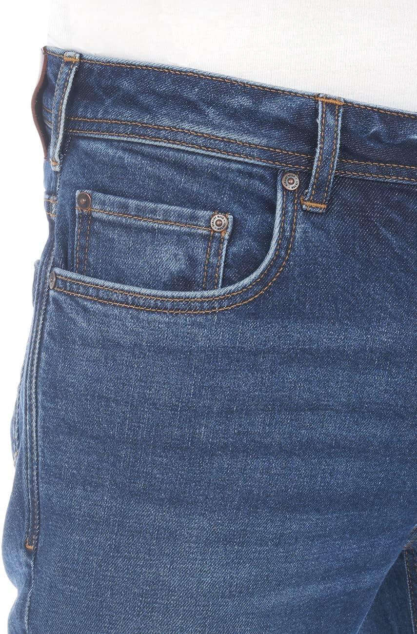 Detalle de LTB Jeans Herren Stretch Timor Bootcut Jeanshose in Denim Blau/Schwarz