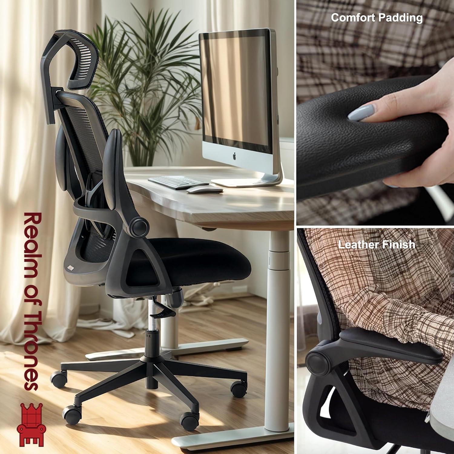 Detalle 2 de Realm of Thrones CAPTAIN ergonomic office chair