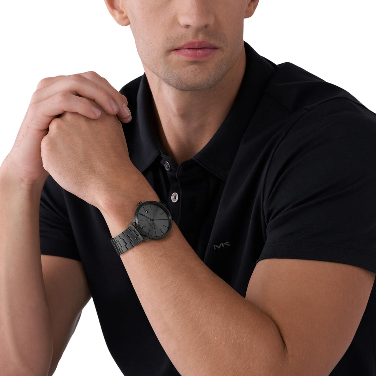 Thumbnail 4 de Michael Kors Blake pour Homme — montre quartz avec chronographe et bracelet en acier inoxydable