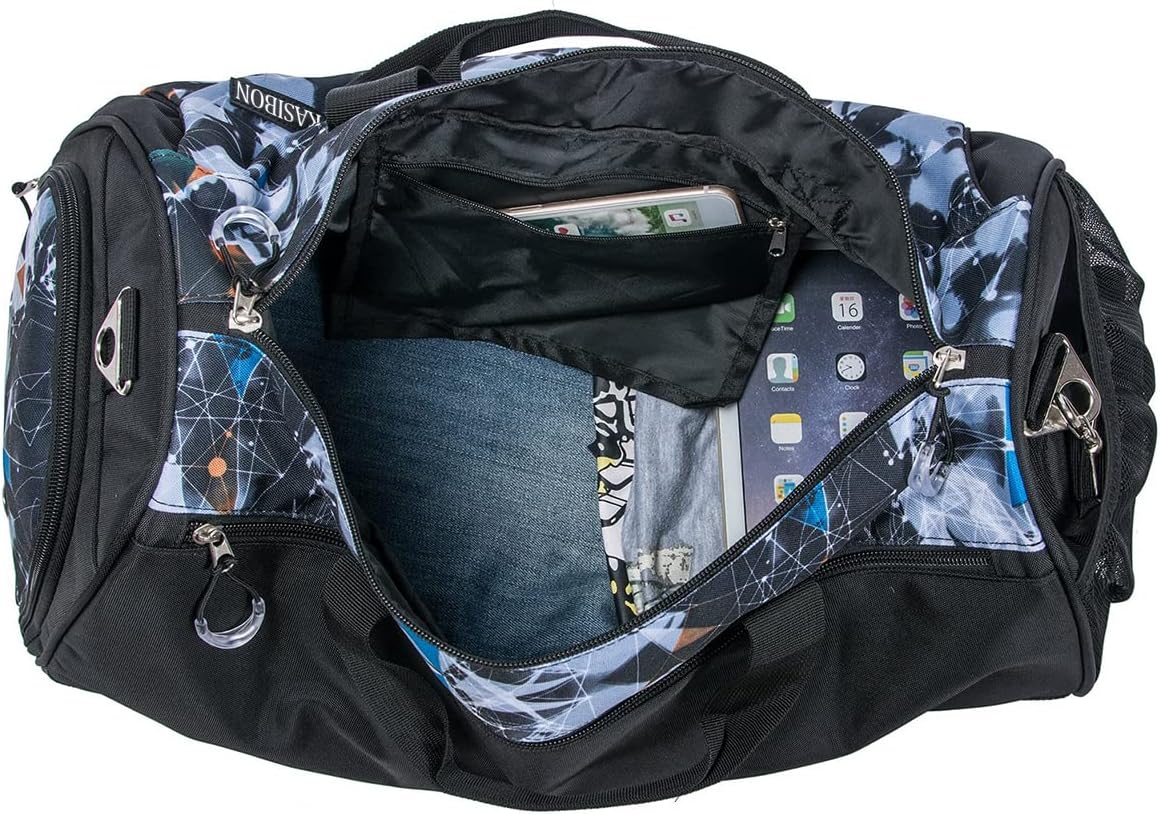 Detalle 2 de Sports Gym Bag with Shoes Compartment and Wet Pocket