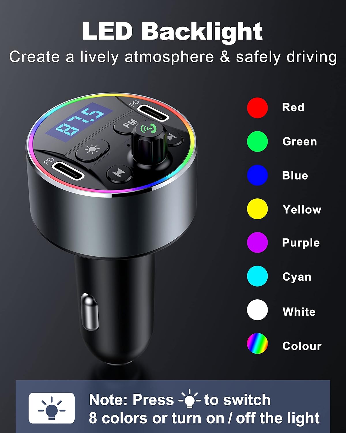 Thumbnail 6 de GUANDA Dual PD 40W USB‑C Car Charger