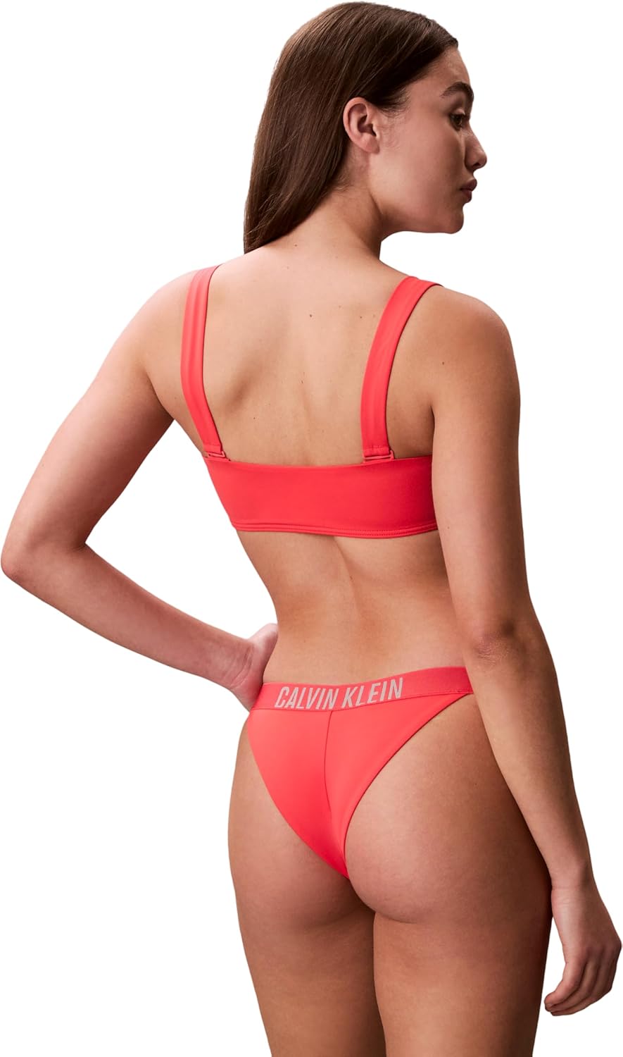Detalle 2 de Calvin Klein Brazilian Lv00q61218 Pantaloni da Nuoto Donna – Pacco da 1